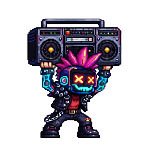 Boomboxer boss sprite